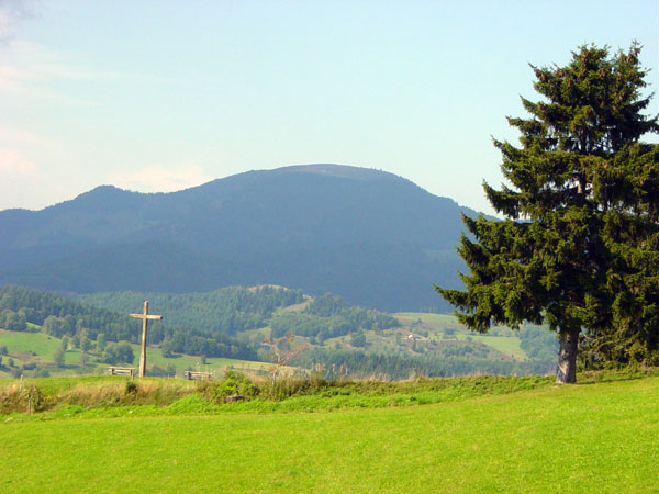 Holzer Kreuz mit Belchen