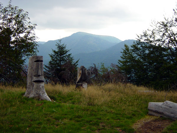 Kälbelescheuer - Blick auf den Belchen