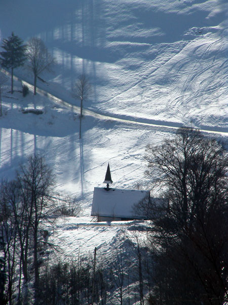 Die Friedhofskapelle von Wieden